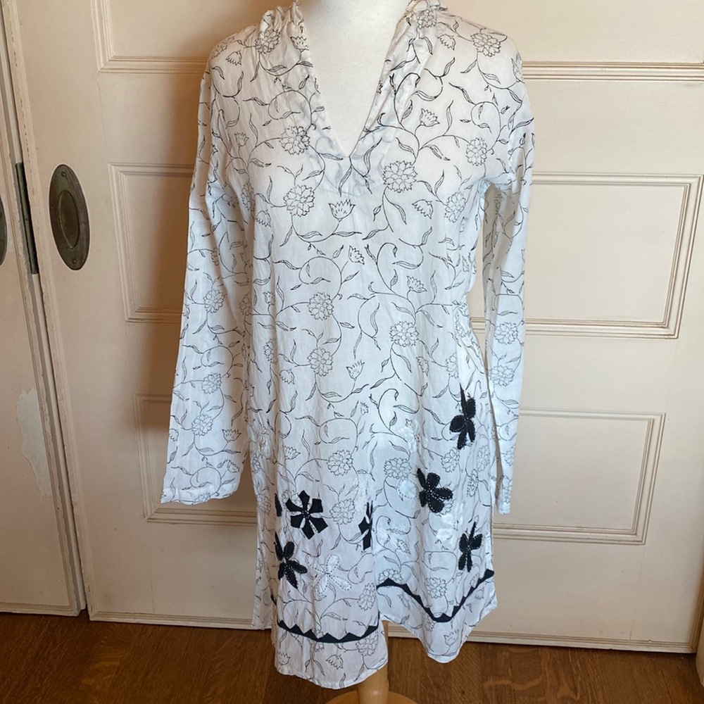 Kerry Cassill Pullover Floral Tunic